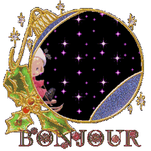 Gif animé bonjour